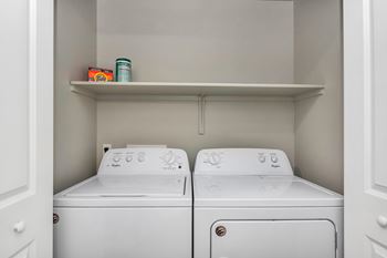 Full-size high efficiency washer & dryer*